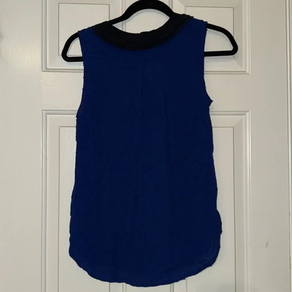Anthropologie Peter Pan collar sleeveless top - Picture 3 of 4